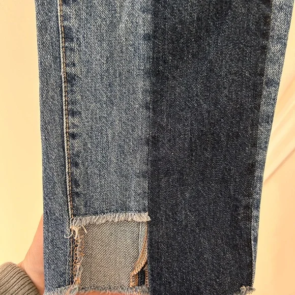 Patchwork Denim Jeans - Picture 3 of 8